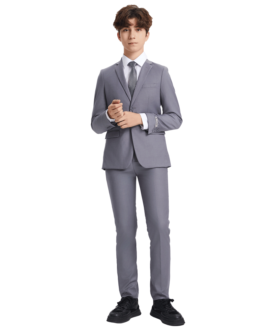 Grey Youth 5PC Suit Set