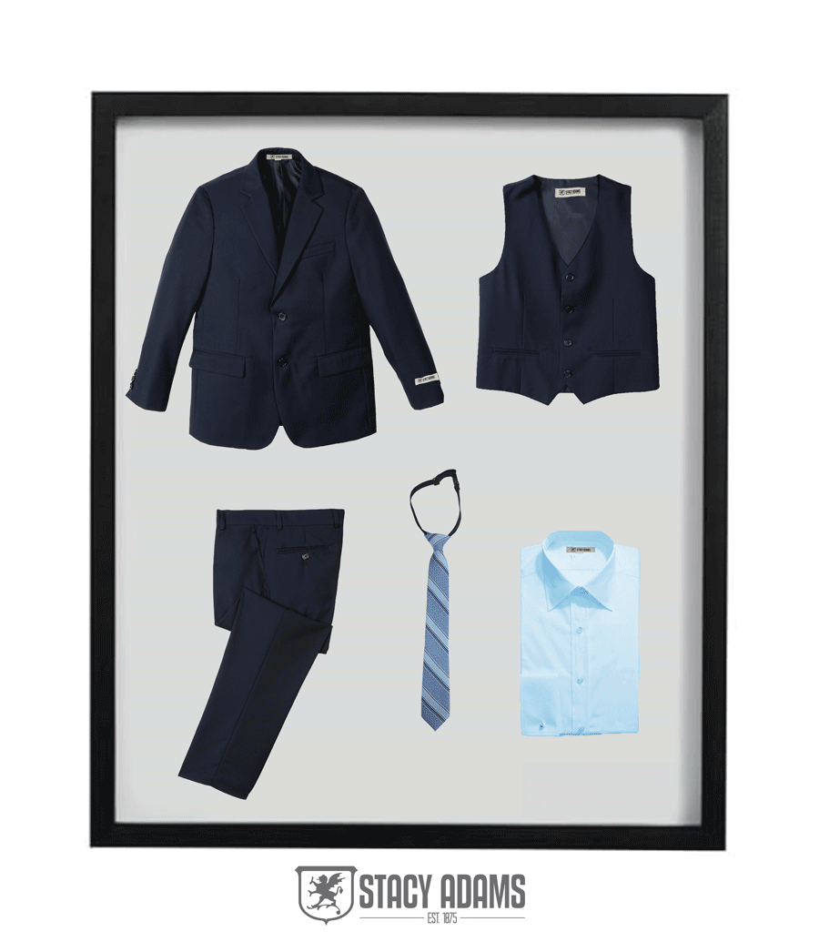 Navy Youth 5PC Suit Set