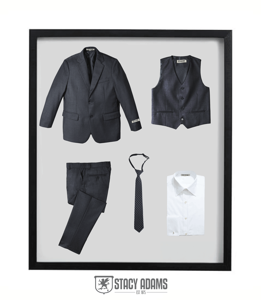 Charcoal Youth 5PC Suit Set