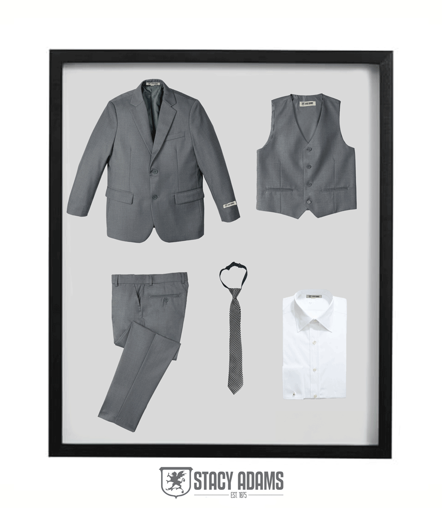 Grey Youth 5PC Suit Set