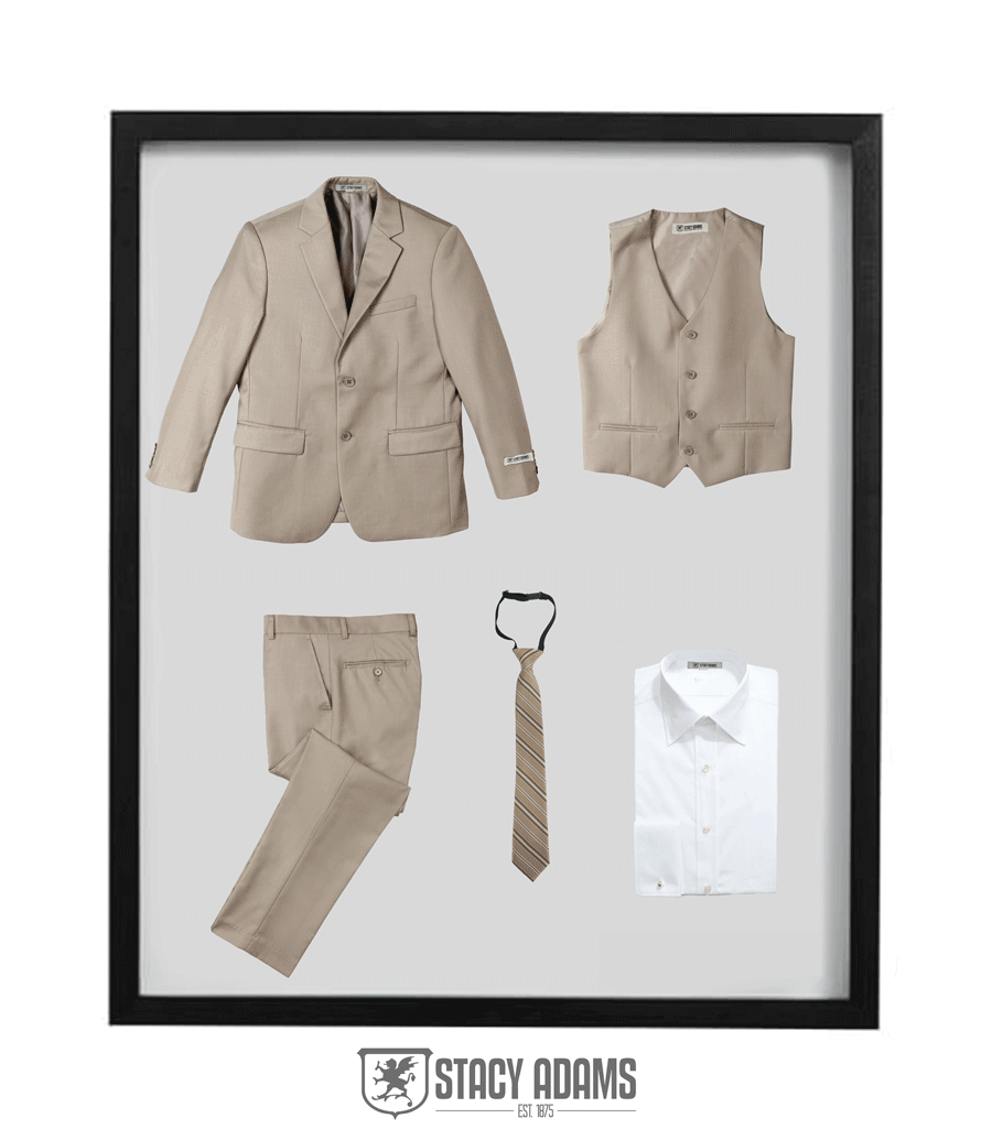 Beige Youth 5PC Suit Set