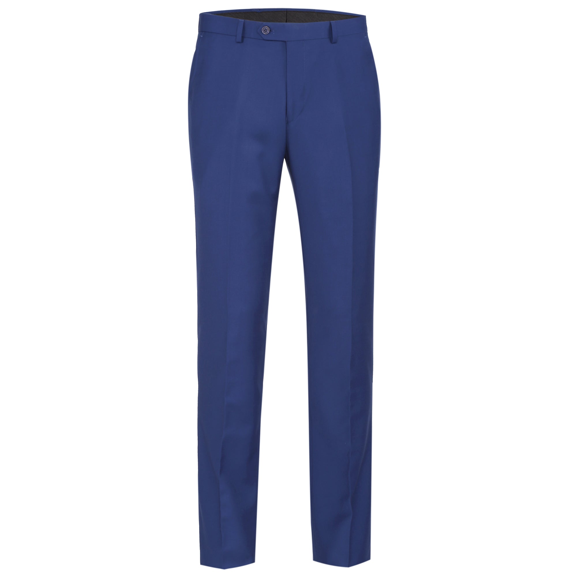 Royal Blue Flat Front Suit Separate Pants