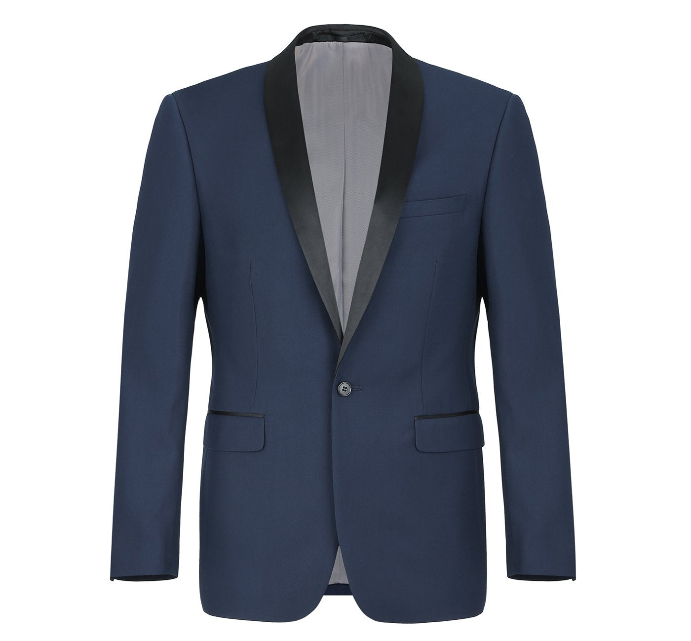 Navy Slim Fit 2-Piece Shawl Lapel Tuxedo