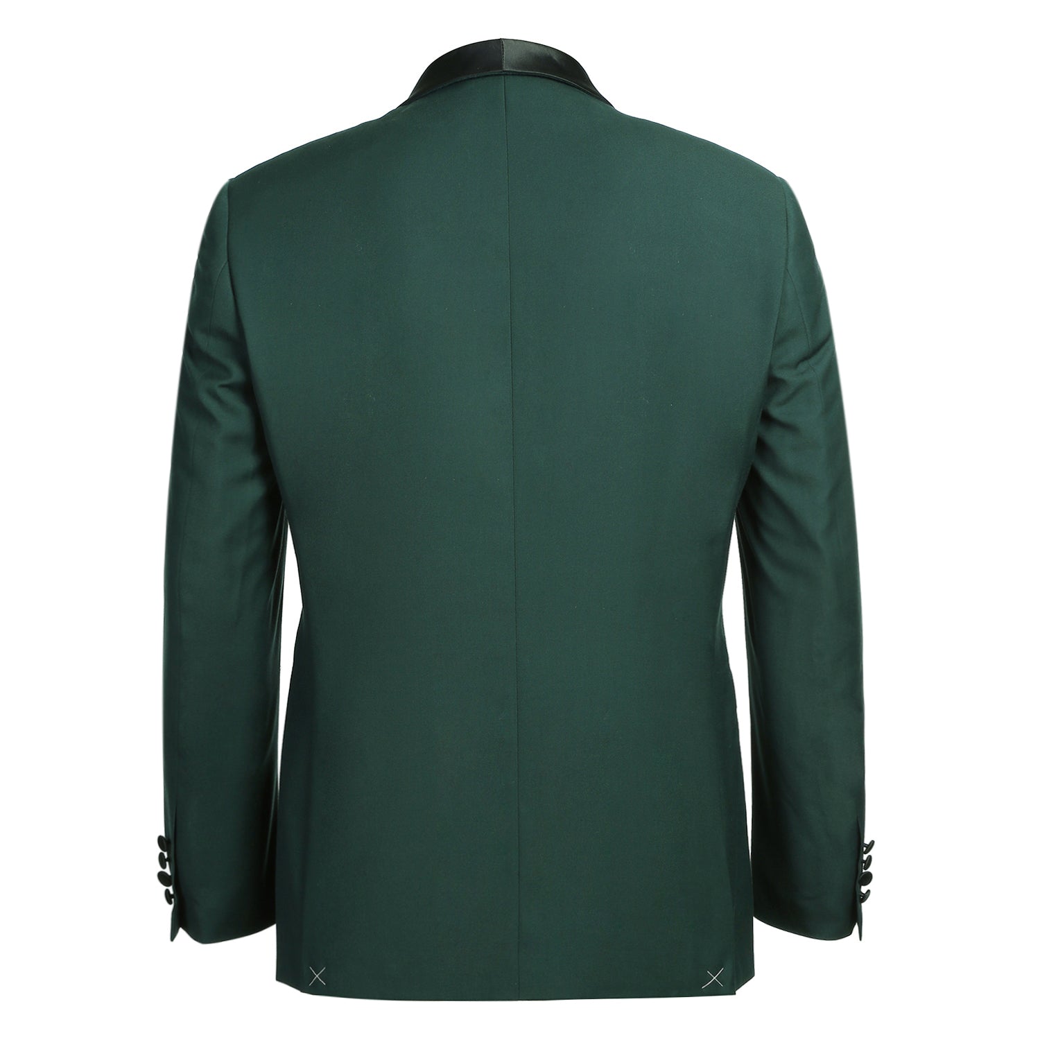 Green Slim Fit 2-Piece Shawl Lapel Tuxedo