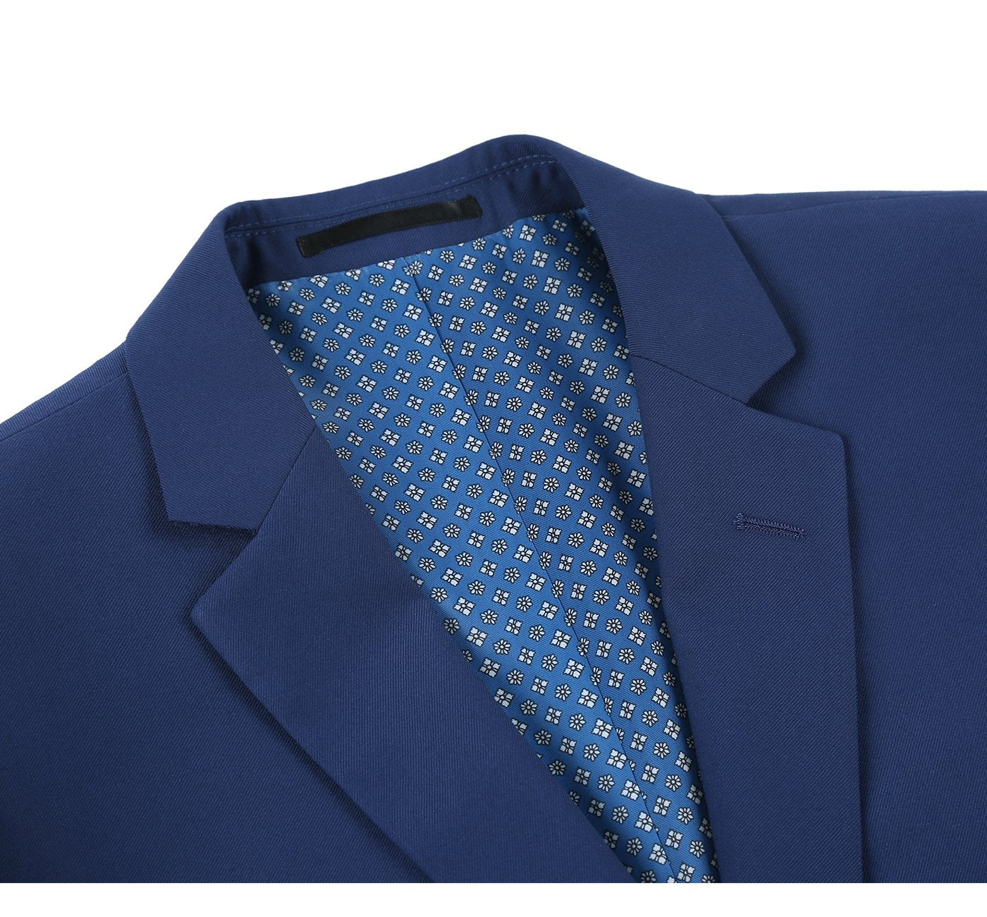Royal Blue 2-Piece Single Breasted Notch Lapel Suit