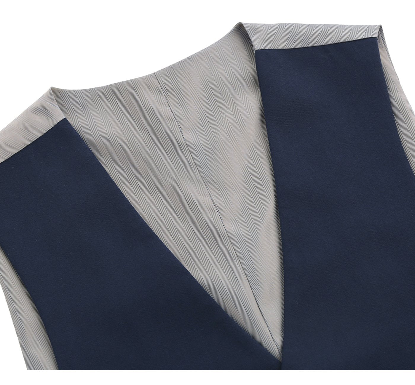 Navy Suit Vest Regular Fit Dress Suit Waistcoat