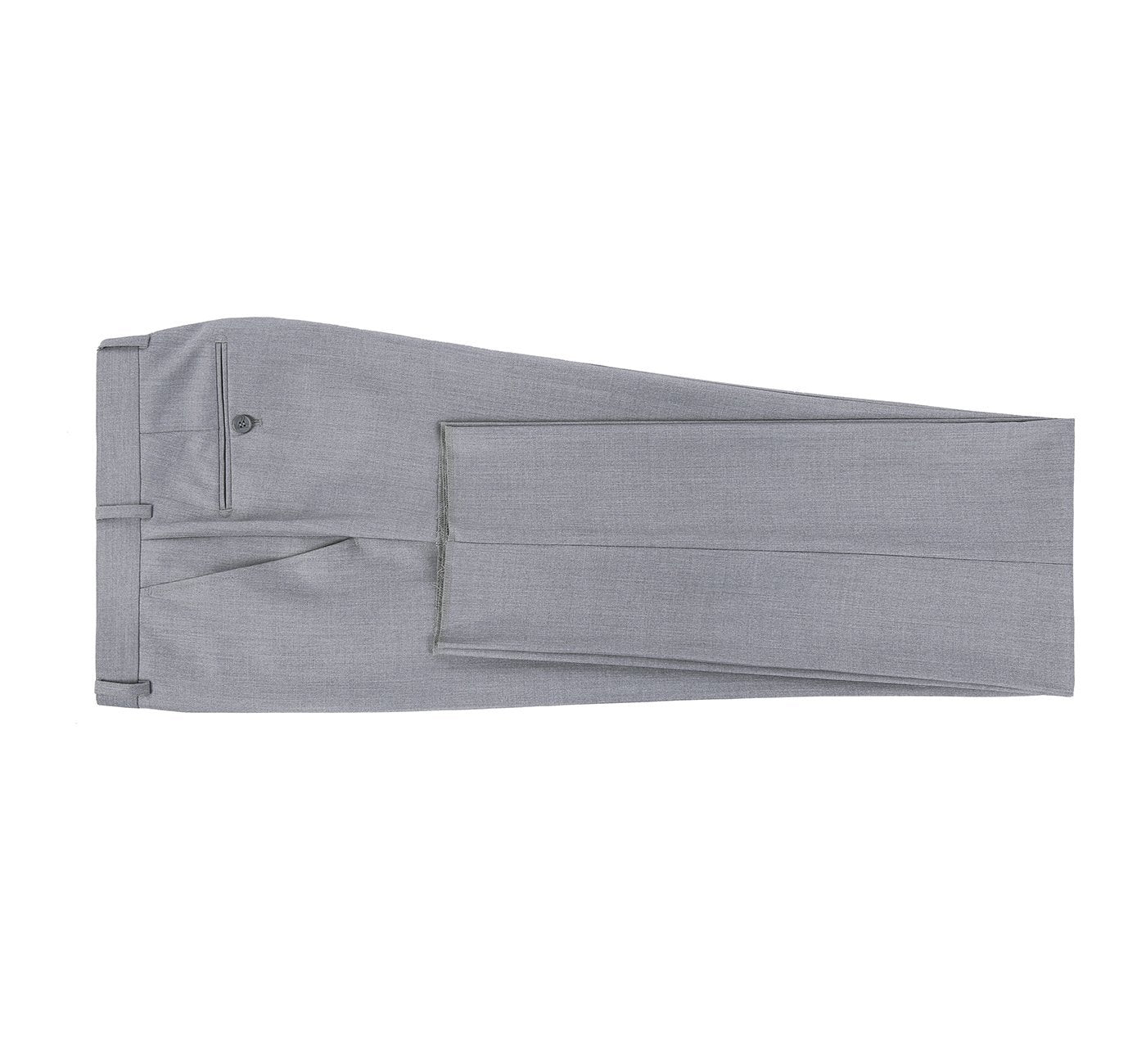 Light Grey Flat Front Suit Separate Pants