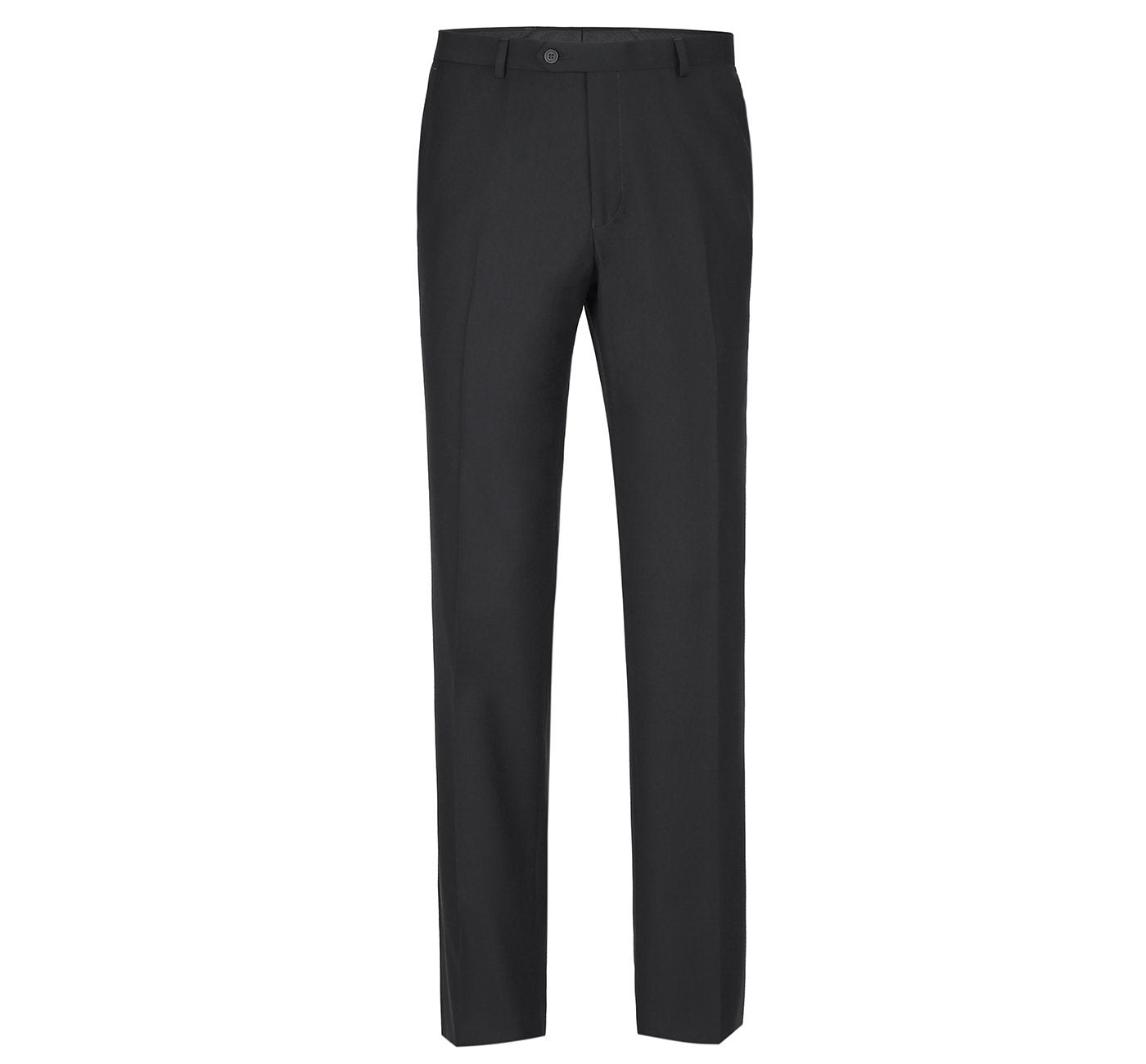 Black Flat Front Suit Separate Pants