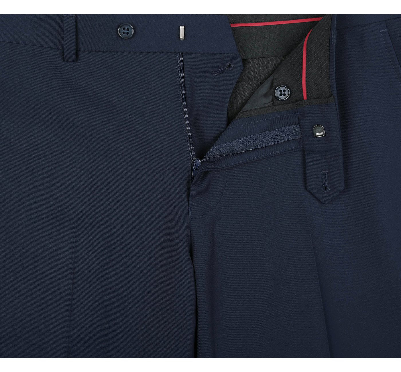 Navy Flat Front Suit Separate Pants