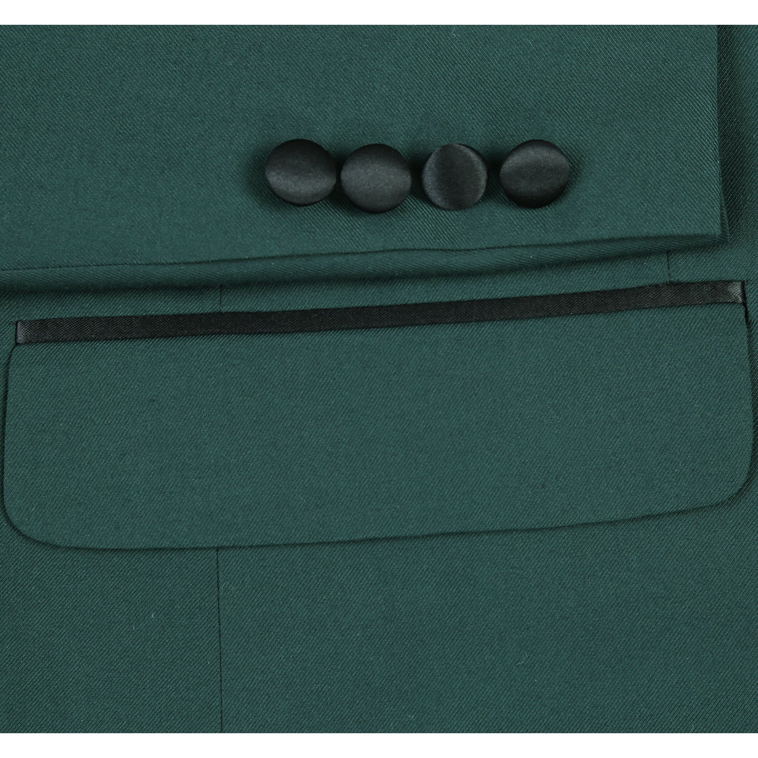 Green Slim Fit 2-Piece Shawl Lapel Tuxedo