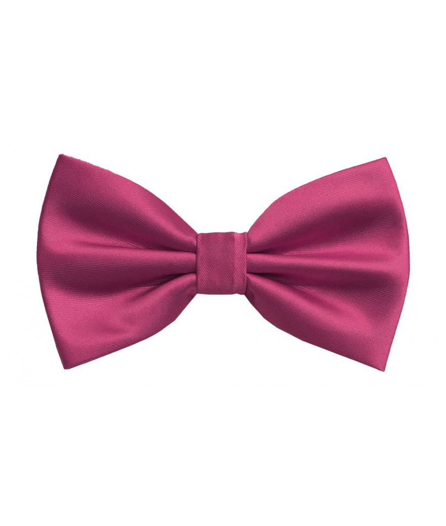 Solid Pre-Tied Bow Tie & Hanky Sets