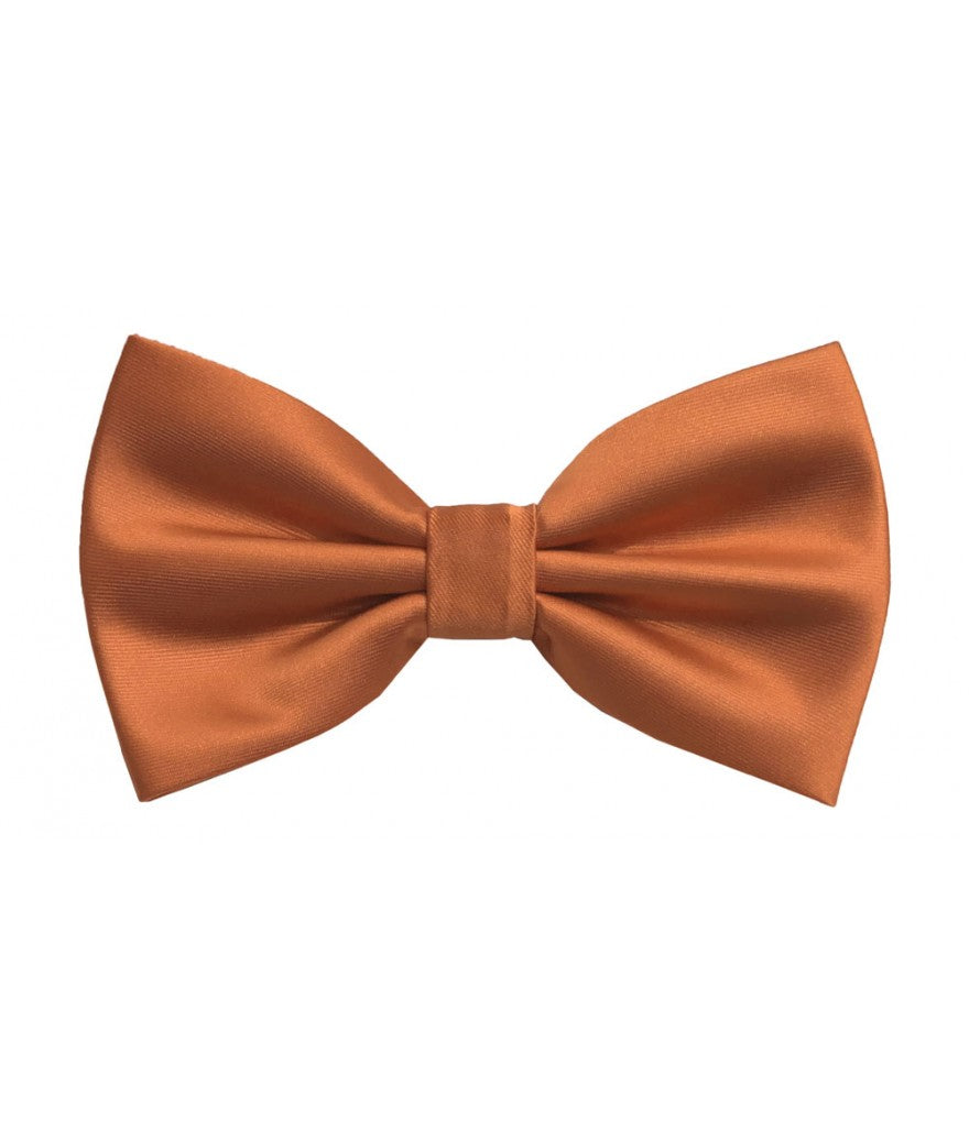 Solid Pre-Tied Bow Tie & Hanky Sets