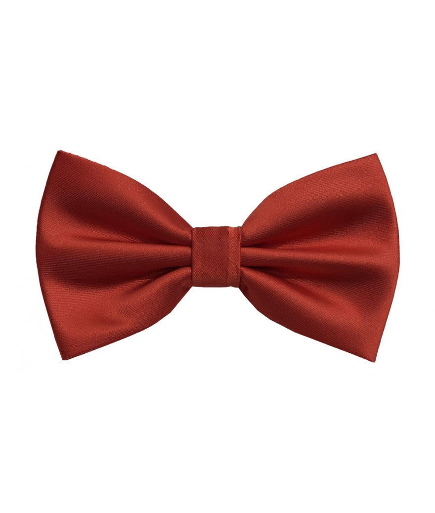 Solid Pre-Tied Bow Tie & Hanky Sets
