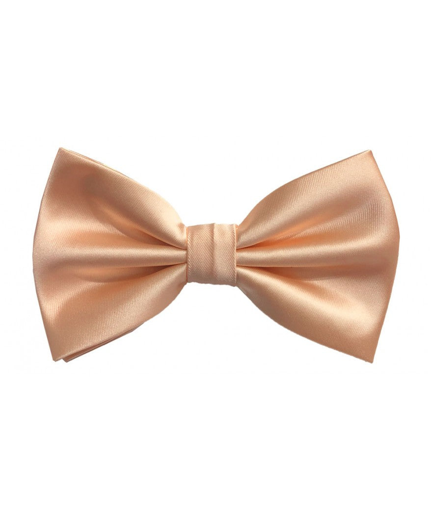 Solid Pre-Tied Bow Tie & Hanky Sets