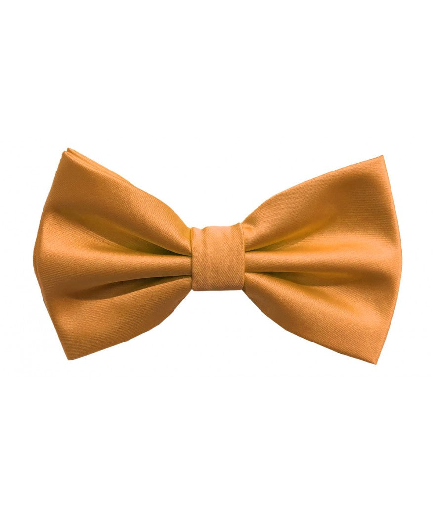 Solid Pre-Tied Bow Tie & Hanky Sets