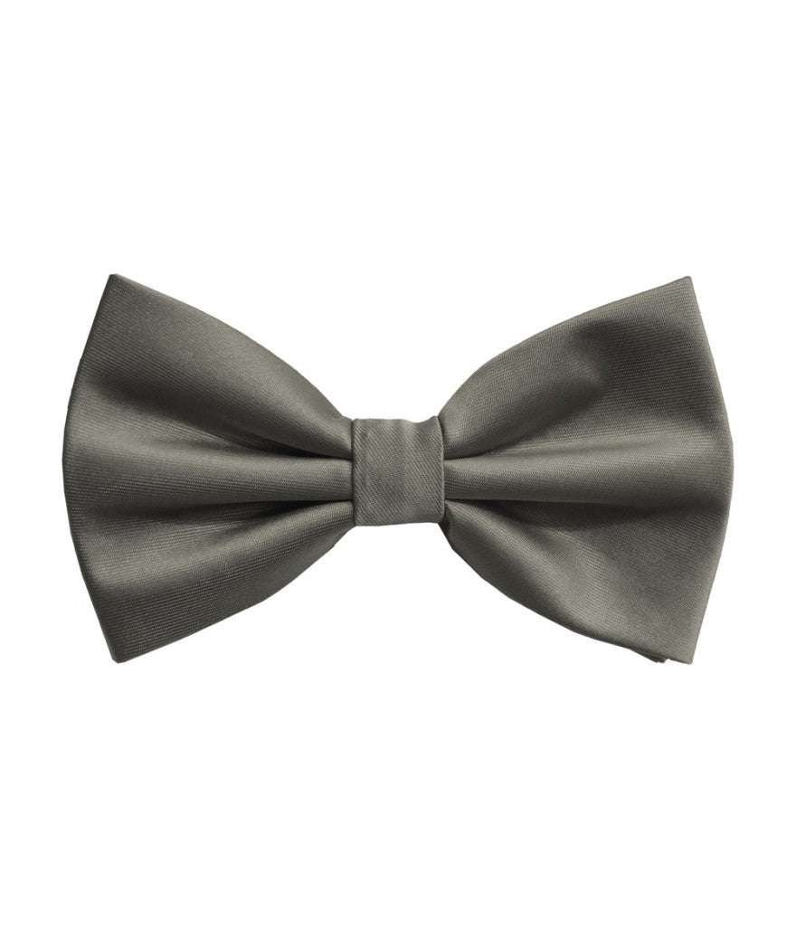 Solid Pre-Tied Bow Tie & Hanky Sets